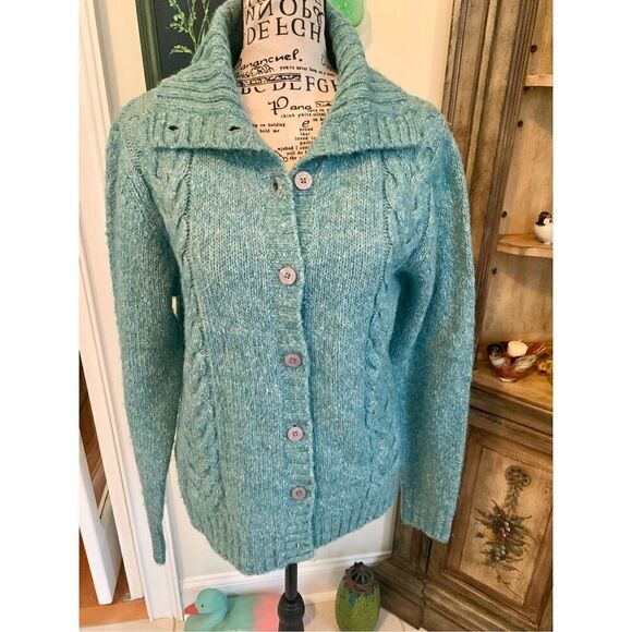 LL Bean Button Up Cardigan - Picture 6 of 6